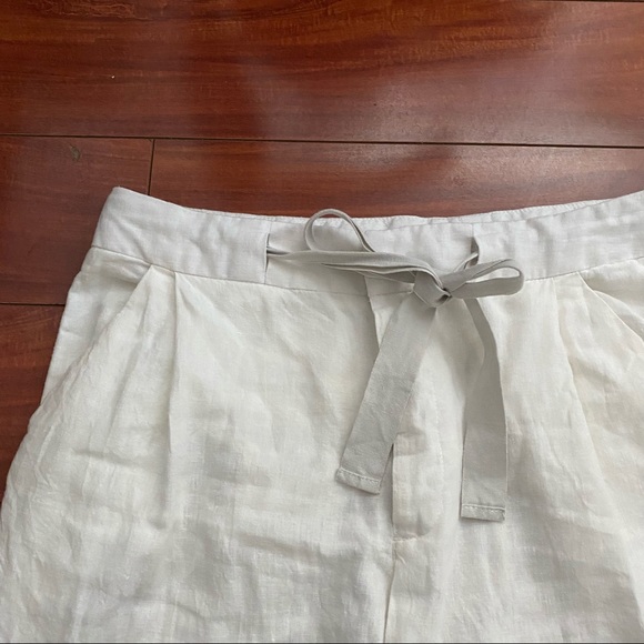 Free people linen drawstring trousers - Picture 3 of 7